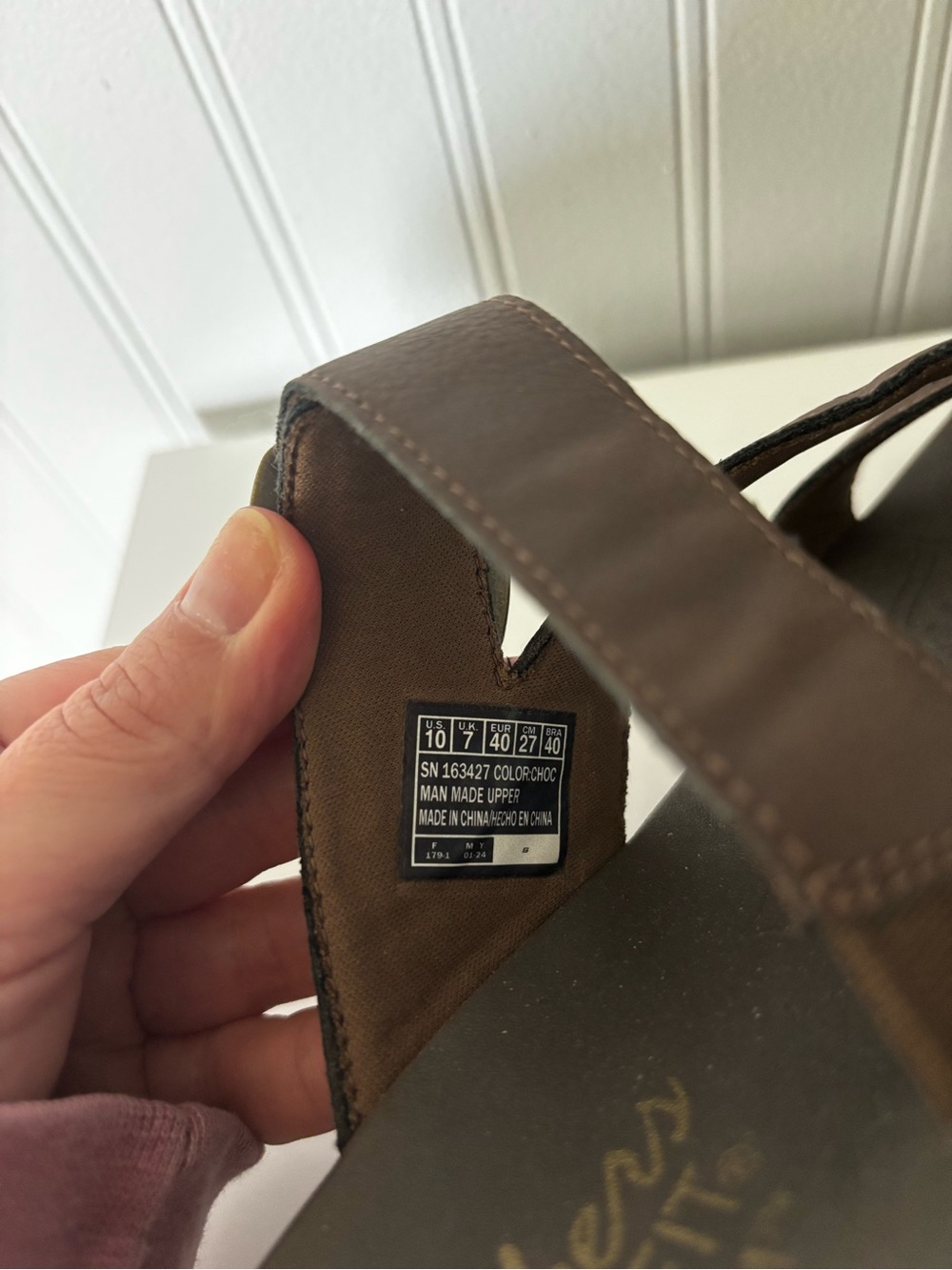 Skechers Women's Dark Brown Buckle Slide Mules - Picture 6 of 10